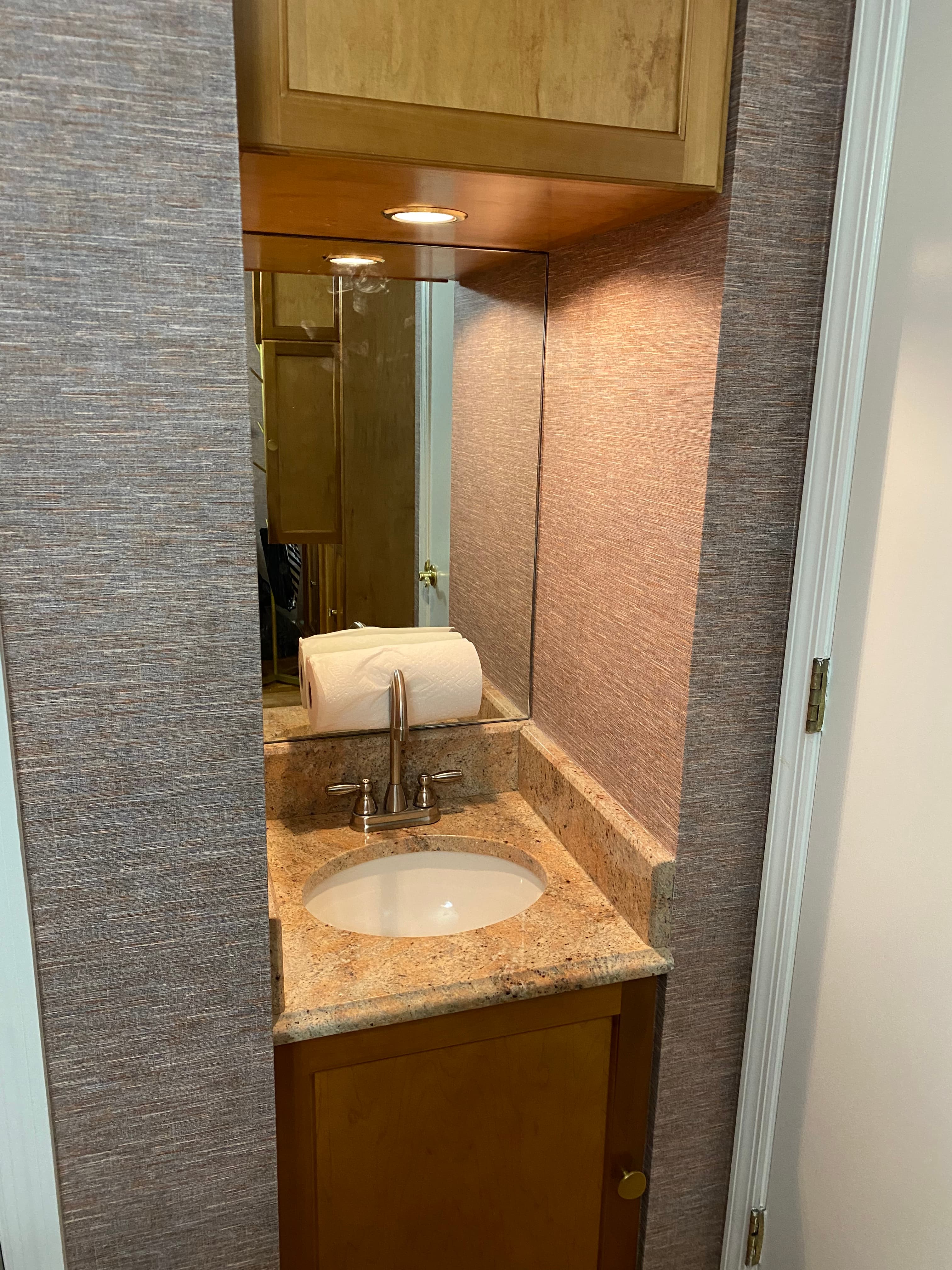 Standard Mirror - custom mirror installation by Monticello Glass