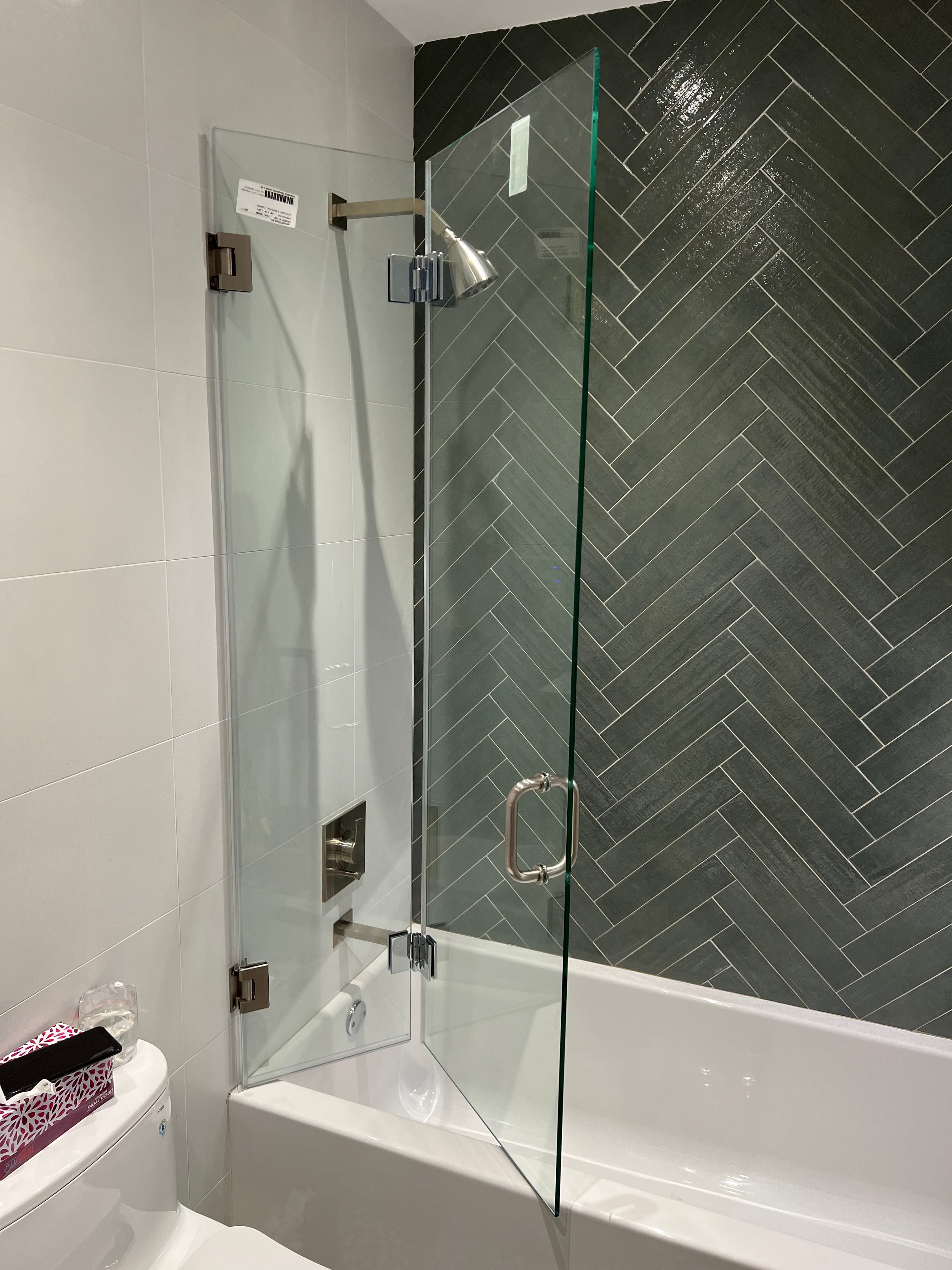 Folding Shower Door - Photo 1